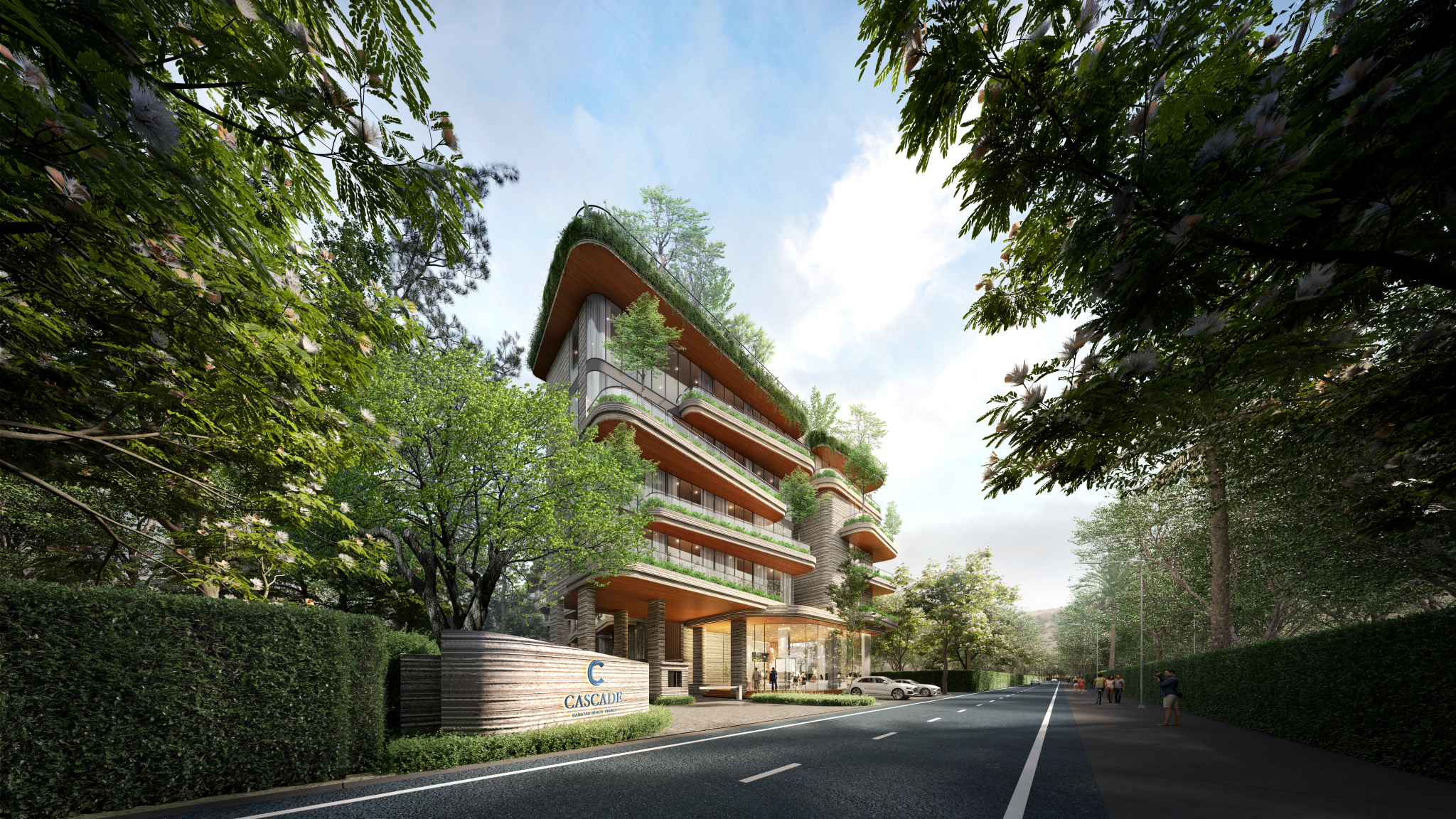 Квартира с двумя спальнями в Cascade Residences