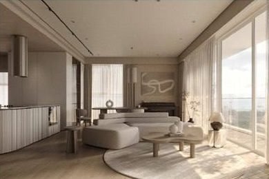 Квартира с тремя спальнями в Cascade Residences